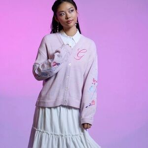 WICKED Her Universe Glinda Embroidered Girls Cardigan